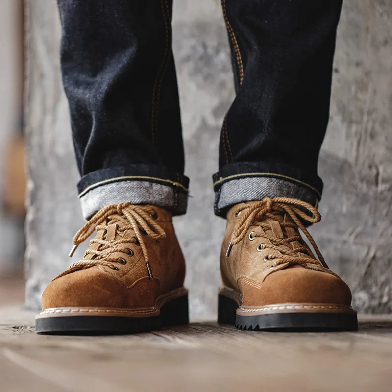 Scarpe da uomo casual classiche in vera pelle di alta qualità modello Maden